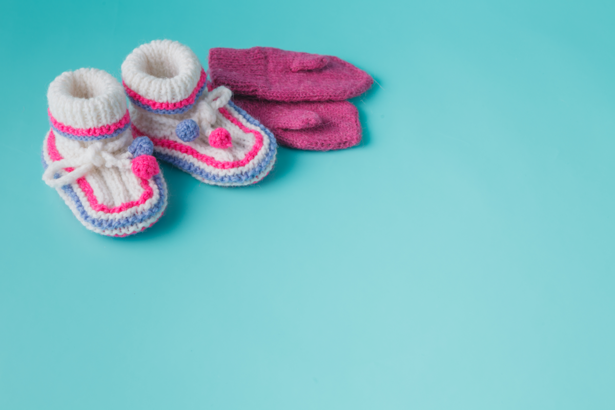 Des petits chaussons de bébé pour traverser l'hiver confortablement